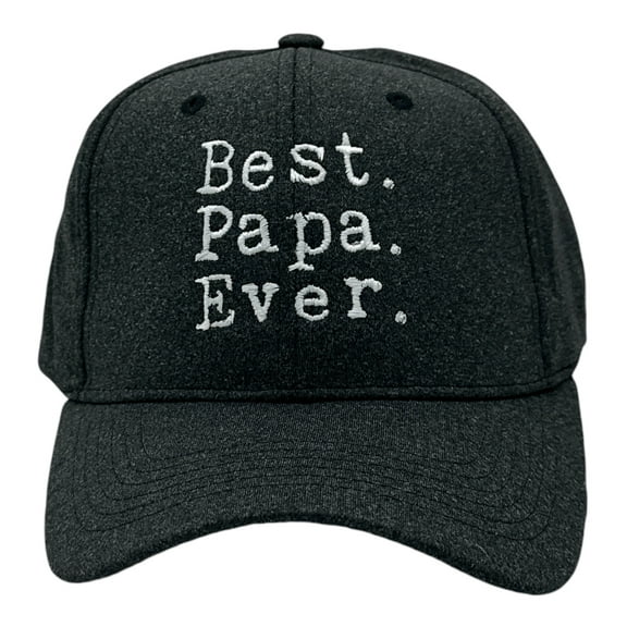 Best Papa Ever Hat Funny Sarcastic Fathers Day Novelty Cap