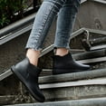 thumbnail image 6 of KANG Women's Rain BOOTS Fashionable Low Cut Rubber Boots Non Outdoor Work Shoes All Season Comfortable Casual Wear Lightweight Portable Garden Shoes, 6 of 9