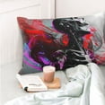 thumbnail image 4 of Naloa Artistic Skull Pillow Covers, Throw Pillow Case Cushion Covers,Cushion for Bedroom,Couch,Home-14"x20", 4 of 6