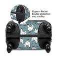 thumbnail image 4 of Daiia Funny Chicken Luggage Cover, Thickened Washable Travel Luggage Covers, Elastic Unique Baggage Covers for 18-20 inch Luggage-X-Large, 4 of 9