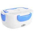 thumbnail image 1 of 110V Electric Heating Lunch Box for Home Car Food Heater Rice Container Blue US plug, 1 of 6