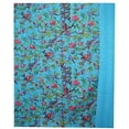 thumbnail image 4 of Indian Handmade Cotton Kantha Quilt Vinatge Blanket Quilted Bird Print Kantha Bedding Throw Bohemian Bed Cover Kantha Gudari, 4 of 4