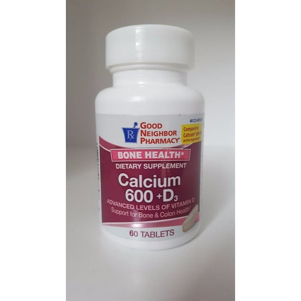 Gnp Calcium 600 Plus Vitamin D3 800 Tablet 60ct