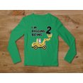 thumbnail image 6 of Tstars Unisex 2nd Birthday Bulldozer Construction T-Shirt - Perfect Gift for 2-Year-Old Boys - Graphic Long Sleeve Tee - Ideal for Birthday Party Celebrations - Kids' Construction-Themed Apparel, 6 of 7