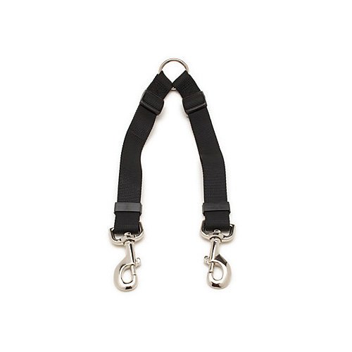 Aspen Pet by Petmate Take Two 1; Adjustable Leash Extension in Black