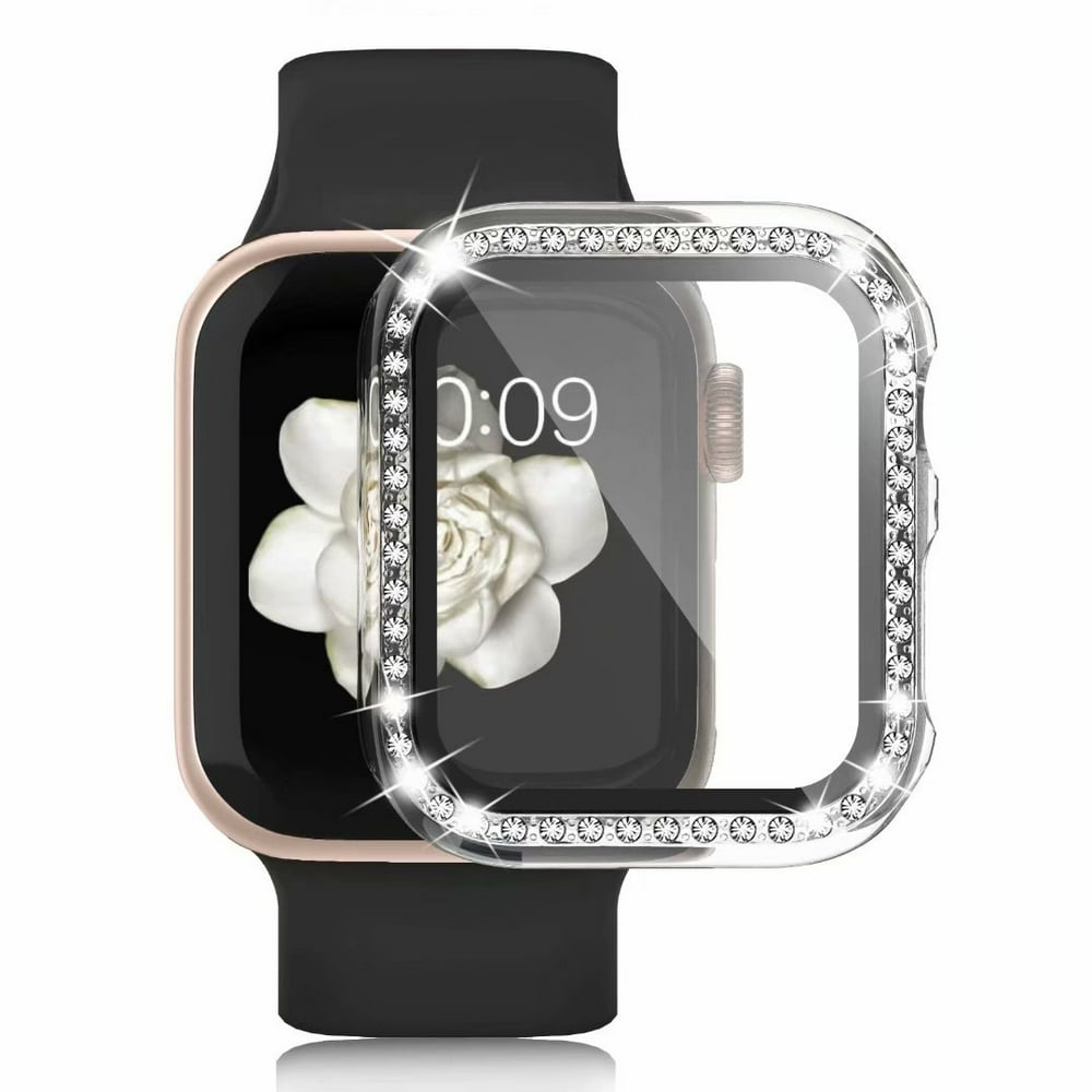 For Apple iWatch Series 1/2/3 38MM Apple Watch Cover Case with Tempered Glass Screen Protector