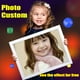 thumbnail image 2 of Foto de pintura de diamante personalizada DIY 5D diamante bordado redondo cuadrado completo diamante mosaico Regalo de Cumpleaños DIY, 2 of 4