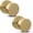 Satin Brass, variant on Mega Handles | Buena Entry Knob | Polished Chrome
