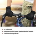 thumbnail image 7 of Sun Will Sport Ice Silk Gloves for Men and Women，Sunburn Protection Breathable Cycling Gloves Colorful S-XL, 7 of 7