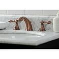 thumbnail image 5 of Kingston Brass  American Classic 8 in. Widespread Bathroom Faucet Matte Black Matte, 5 of 5