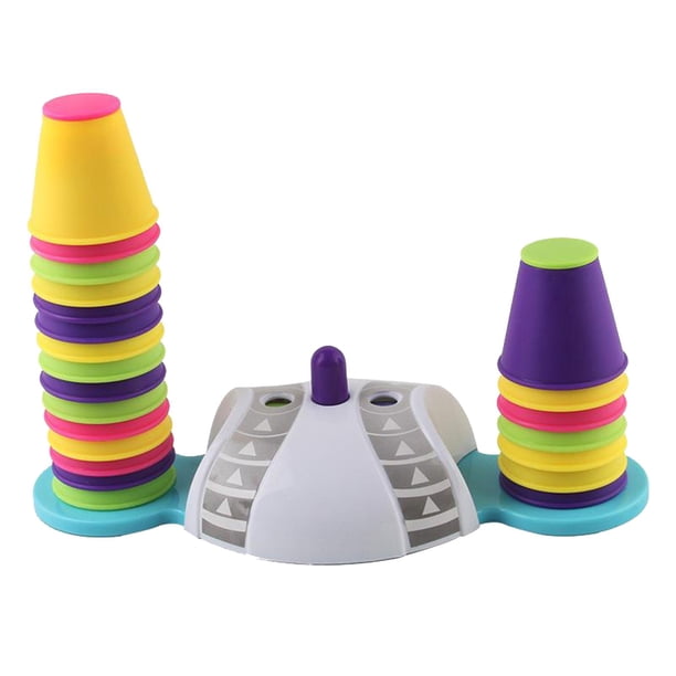 amiento de Tazas-32 piezas-juguetes de anidamiento de plástico-Juego de juguetes coloridos para pequeños- tazas Sunnimix Juguetes para niños tazas apilables