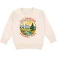 thumbnail image 2 of Inktastic Yellowstone National Park Vintage Design Toddler Sweatshirt, 2 of 4