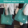 thumbnail image 2 of Zhengup Medium Tote Bag for Women, Cute Modern Work Bag Shoulder Purse Everyday Everything Bag, 2 of 6
