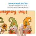 thumbnail image 5 of Pofeuu Gnomes Happy Thanksgiving Print Desk Mat for Keyboard and Mouse，Computer Desk Matt for Desktop，Large Mouse Pad for Desk，Desk Pads on Top of Desks 12x31.5in, 5 of 8