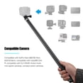thumbnail image 3 of TELESIN 2.7M/106 Inch Ultra Long Carbon Fiber Selfie Stick Lightweight Extendable Handheld Pole Monopod Replacement, 3 of 8