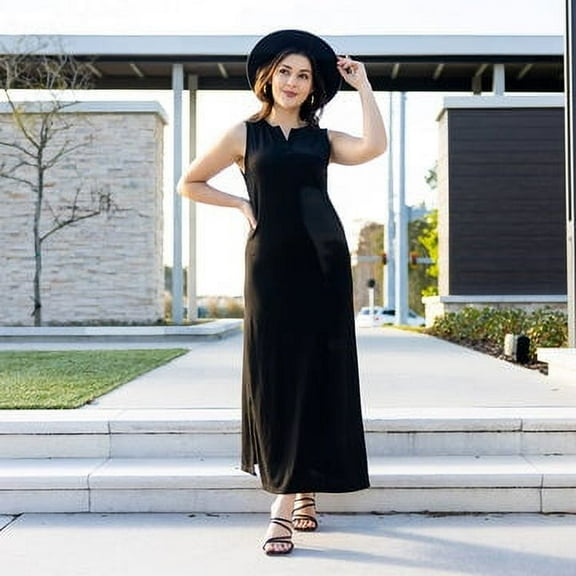 SUMONA Women Long Slit Maxi Dress Bodycon for Summer Spring Party Beach Vacation