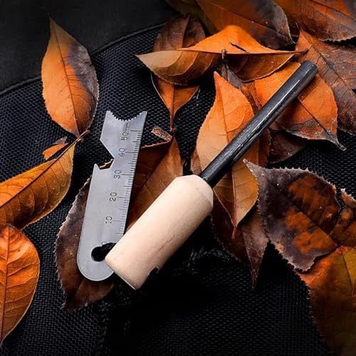 Jointown 4 Pack 5/16 Ferro Rod Fire Starter with Multi Tool Striker Flint and Steel Survival for Camping, Hiking, Emergency and Addition to Your Emergency Survival Kit