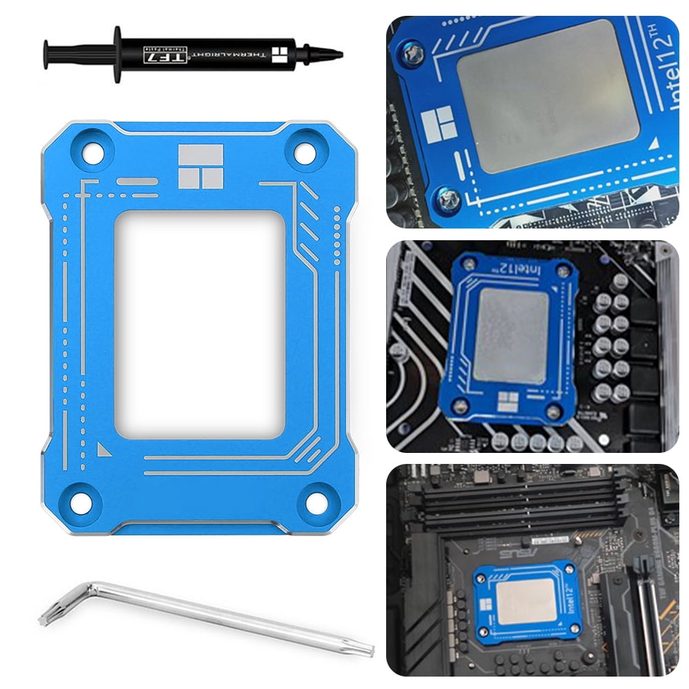  MHQJRH CPU Contact Frame for Intel 12th/13th LGA1700 Retrofit  Kit (Black) : Electronics