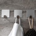 thumbnail image 3 of Self Adhesive Coat Hooks Strong Stick On Hooks Heavy Duty Wall Hooks For Hanging, 3 of 5