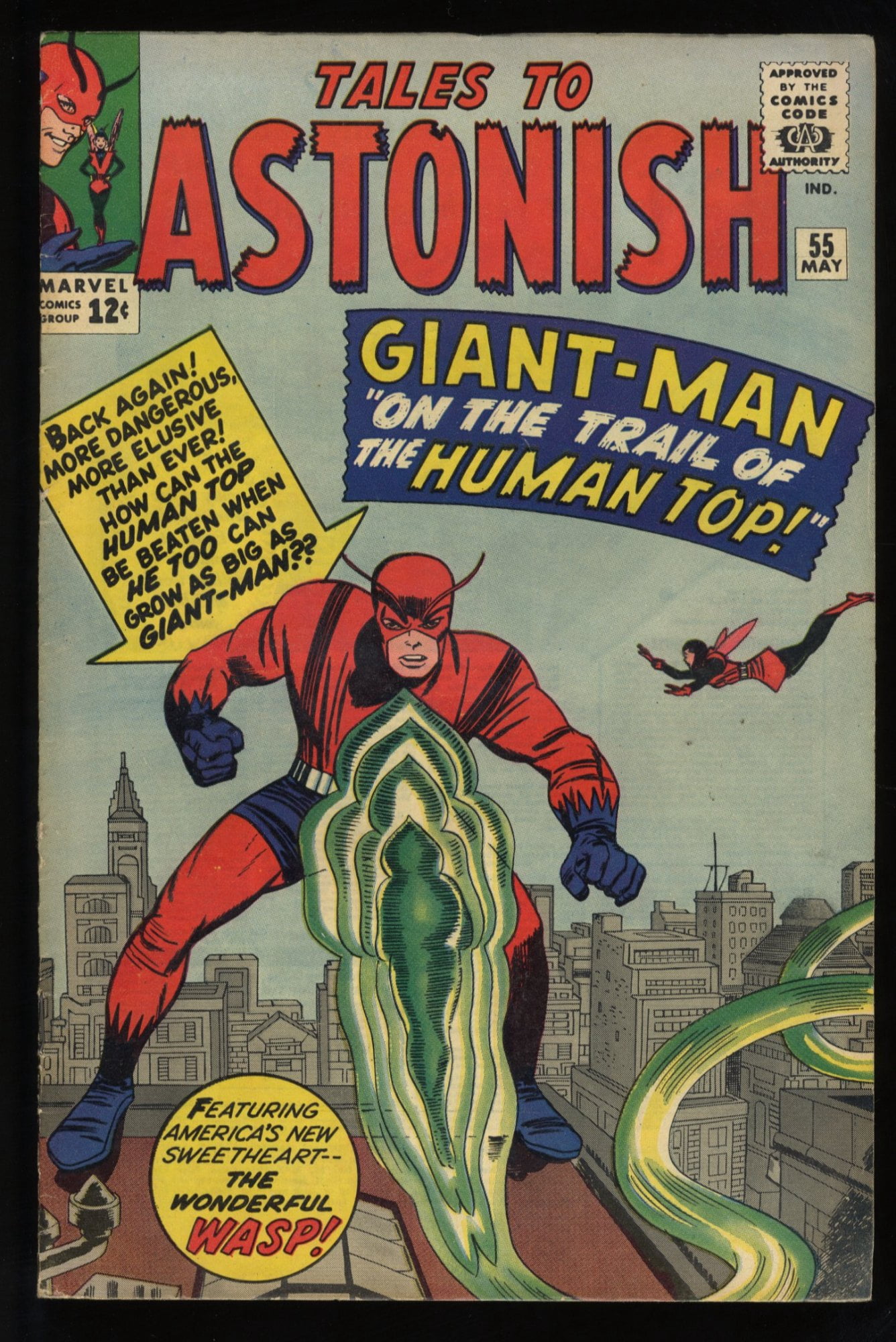 Cover of Tales to Astonish #55
