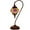 Red Purple Star, variant on SILVERFEVER Mosaic Turkish Lamp Moroccan Glass Swan Neck Lantern for Table Desk Bedside Bronze Base Bundle with E12 Light Bulb Red Purple Star
