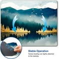 thumbnail image 6 of Mountains Mouse Pad, Landscape Mouse Pad, Mouse Mat Square Waterproof Mouse Pad Non Slip Rubber Base MousePads for Office Laptop, 9.5"x7.9"x0.12" Inch, 6 of 6