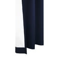 thumbnail image 5 of Commonwealth Thermalogic Weather Cotton Fabric Grommet Top Panel Pair - 80x95" - Navy, 5 of 5