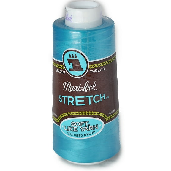 A&E Maxi Lock Stretch Textured Nylon Blue Serger Thread MWN-32059 ...