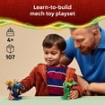 thumbnail image 3 of LEGO NINJAGO Jay's Dragon Mech Fight Building Toy - Pretend Play Set for Boys & Girls, Ages 4+ - Includes 2 Minifigures - Gifts for Birthdays - 71853, 3 of 8