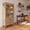 Yellow Oak, variant on iSunirm 63'' Tall Bookcase with Drawers, Farmhouse Bookcase with Glass Doors and Adjustable Shelf for Home, Office, Yellow Oak
