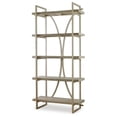thumbnail image 3 of Uttermost Sway 5-Shelf Metal & Wood Etagere in Distressed Gray/Silver, 3 of 5