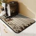 thumbnail image 4 of Fun Coffee Mat 23inx15in,Coffee Bar Mat for Countertops,Absorbent Hide Stain Anti-Slip Coffee Bar Accessories Fit Under Coffee Machine Mat,dish Drying Mats for Kitchen, 4 of 5