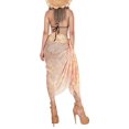 thumbnail image 2 of HAPPY BAY Women's Beachwear Summer Bikini Wraps Beach Wrap Sarong Coverups Skirt Bathing suit Swim Cover up Swimwear Coverups for Women One Size Apricot, Paisley, 2 of 2