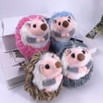 Travelwant Spunky Hedgehog Plush Stuffed Animal Lifelike Hedgehog Plush