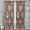 Multicolor 1, variant on CURLYOOT Ethnic Floral Sheer Curtains for Bedroom 84 Inches Long, Light Filtering Semi Sheer Curtain Voile Window Drapes, Rustic Western Rod Pocket Drapes, 2 Panels Set, 52 x 84 Inch