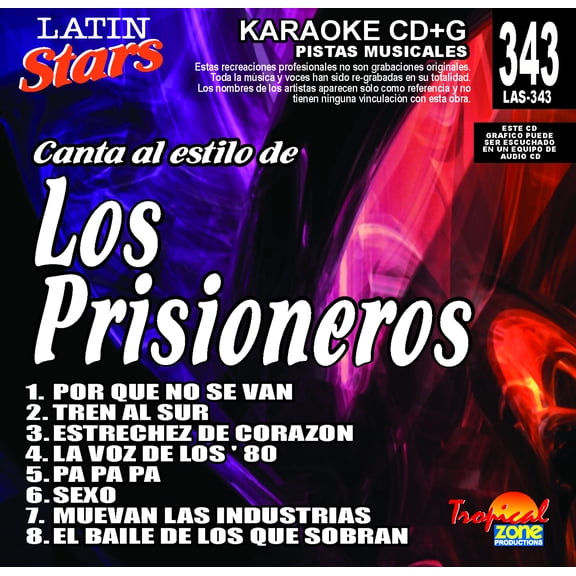 Karaoke Latin Stars 343 Los Prisioneros