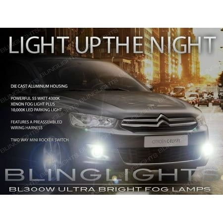 For 2013 2014 2015 Peugeot 301 Xenon Fog Lamp Driving Light Kit