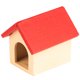 thumbnail image 1 of FELTECHELECTR Mini modelo de perrera, mini casa para cachorros, muebles en miniatura, adorno decorativo, 1 of 6