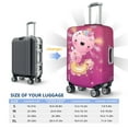 thumbnail image 4 of Fotbe Cute Pink Axolotl A Funda Protectora para Equipaje, Antirrayones y Resistente a la Suciedad, Compatible con Maletas de 18 a 32 Pulgadas-Medium, 4 of 7
