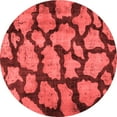 thumbnail image 1 of Ahgly Company Indoor Round Persian Red Bohemian Area Rugs, 8' Round, 1 of 4