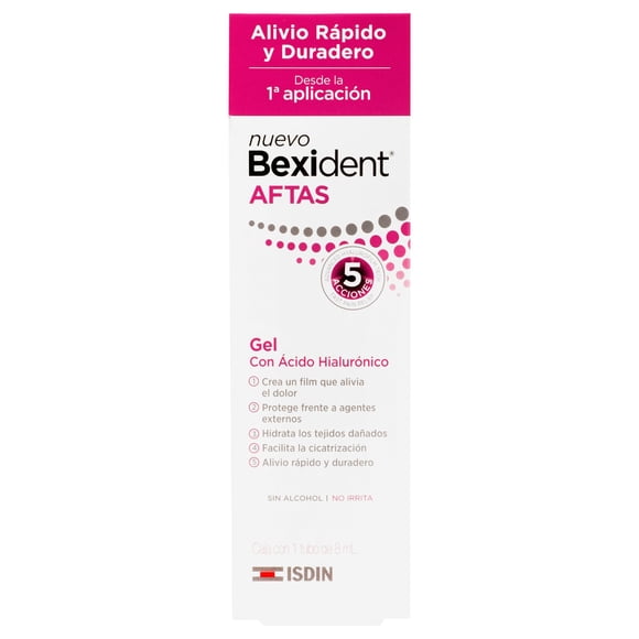 Bexident Isdin Aftas 5acc 8ml Gel