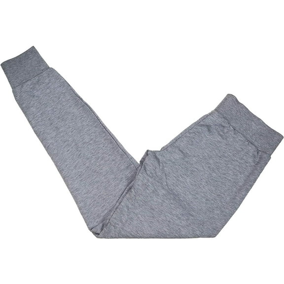 Alfani Women's Jogger Pajama Pants Gray Hy Gray Heather XXL