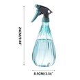 thumbnail image 2 of Hiroekza Small Spray Bottles 600mL for Plants Water Spray Bottles for Plants Large-capacity Fine Mist Plastic Watering Can Gardening Household Plant Spray Bottle Blue, 2 of 6