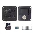 thumbnail image 3 of Ecualizadores de Caja Eléctrica Control de Volumen de Preamplificador de Pastillas de Guitarra Afinador de Pastillas Piezoeléctricas para Guitarra Acústica Clásica, 3 of 10