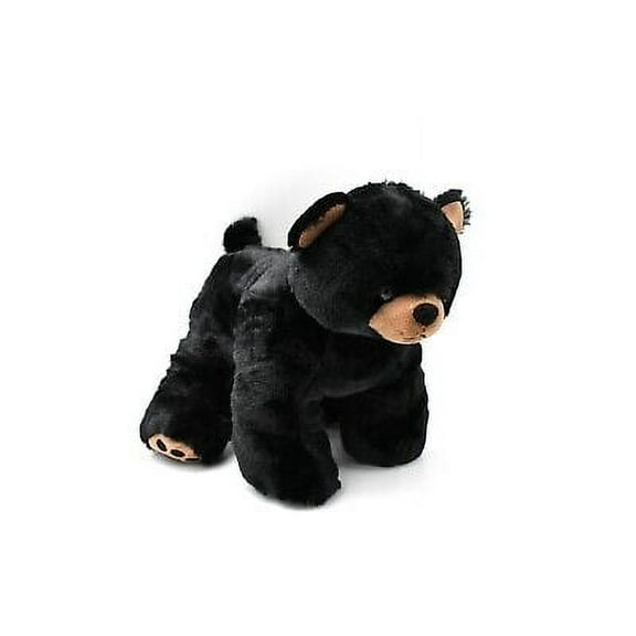 Black Bear, Standing, Realistic Cute Stuffed Animal Plush Toy, Kids Educational Gift 12" CWG70 BB19
