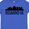 thumbnail image 4 of Inktastic Richmond Virginia City Skyline Boys or Girls Toddler T-Shirt, 4 of 5
