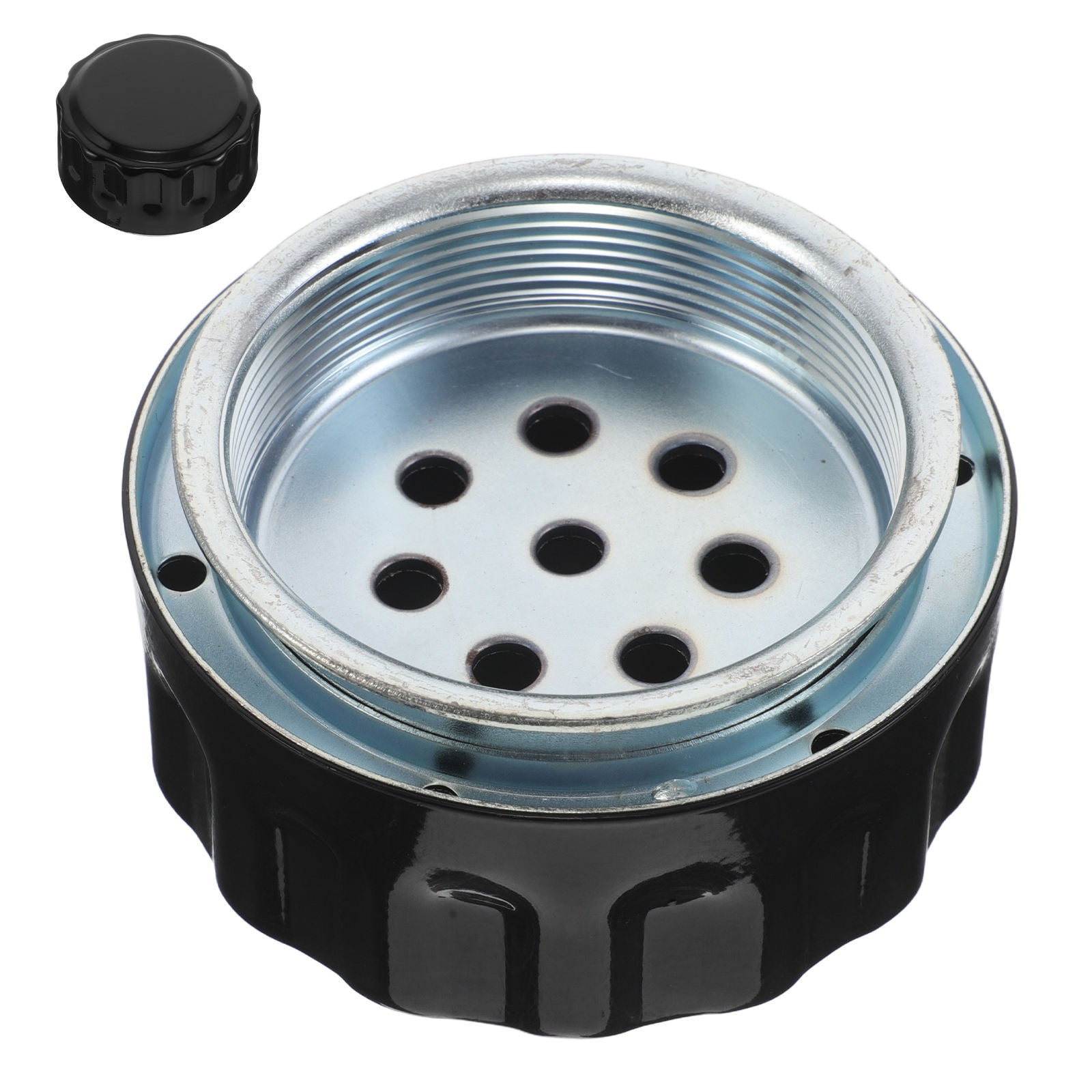 HAMPPLIES Durable Metal Forklift Gas Cap Replacement with Safety Lock and Seal for Fuel Efficiency