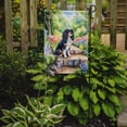 thumbnail image 2 of Cavalier Spaniel Spring Path Garden Flag 11.25 in x 15.5 in, 2 of 5