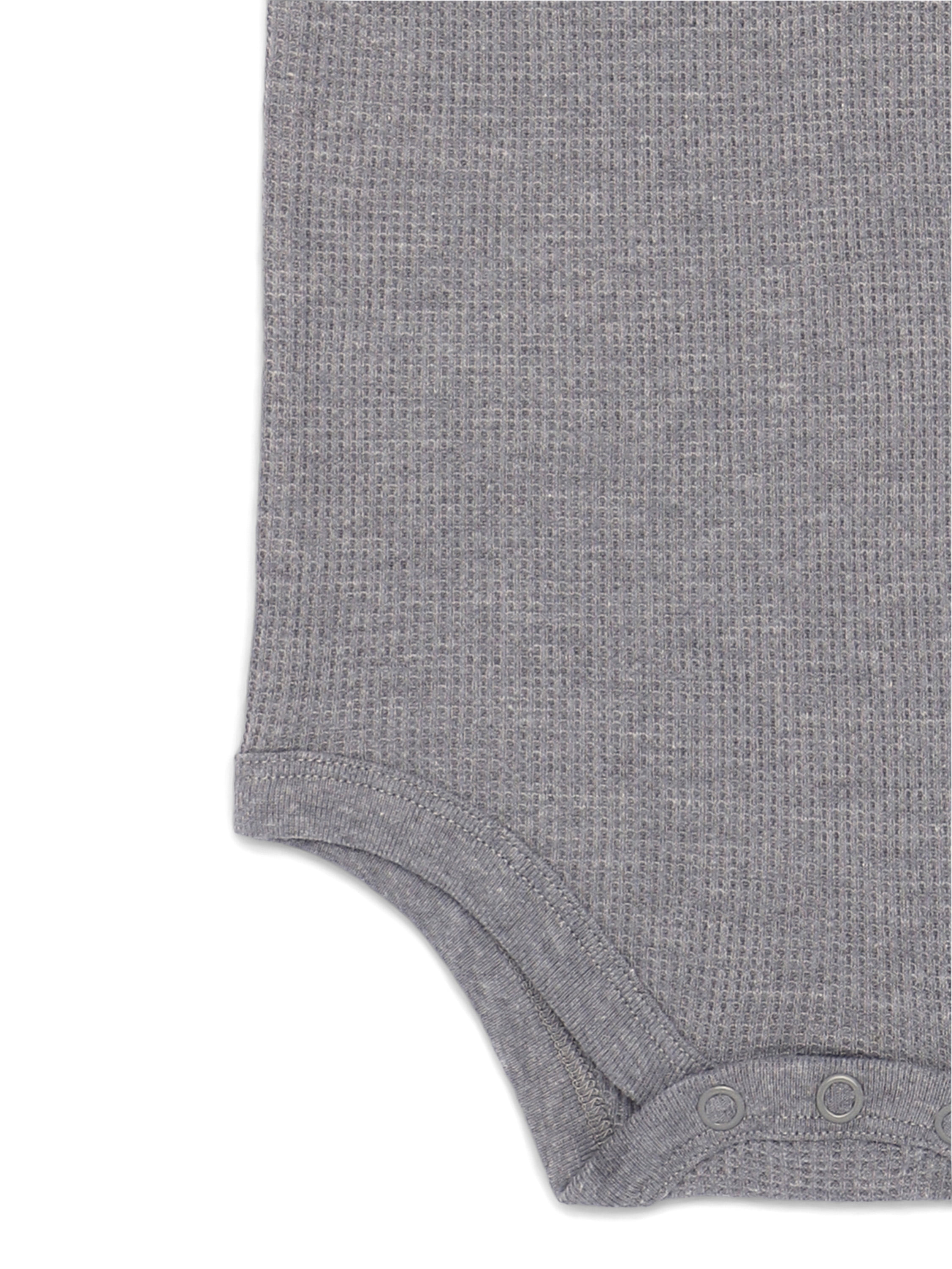 Garanimals Baby Girls Thermal Bodysuits with Long Sleeves, 3-Pack, Sizes 0-24 Months