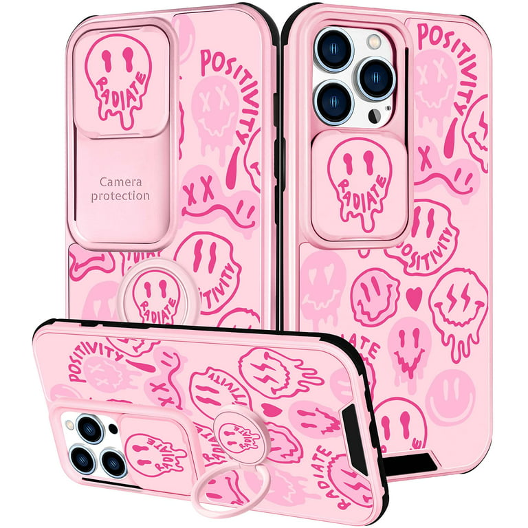 Get Girl Pink LV iPhone Case with Card Slot